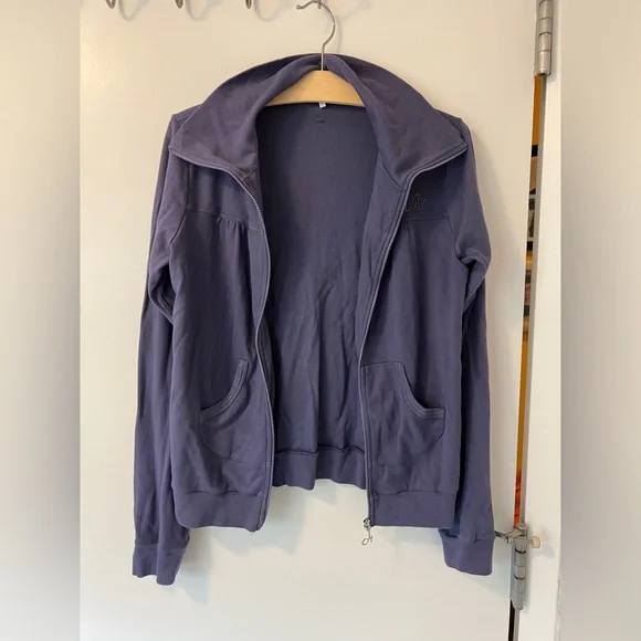 Deha Women's Purple Zip up Jacket - Picture 5 of 10